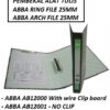 ABBA ARCH FILE 25MM | ABBA RING FILE 25MM