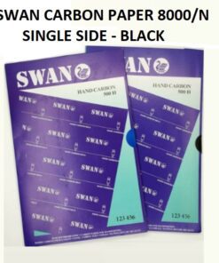 SWAN SINGLE SIDE BLACK CARBON PAPER 8000/N