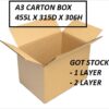 A3 CORRUGATED CARTON BOX