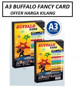 A3 BUFFALO FANCY CARD 230GSM
