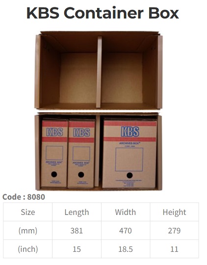KBS 8080 CONTAINER BOX