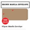 MANILA BROWN ENVELOPE 4