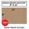 MANILA BROWN ENVELOPE 8
