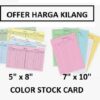 COLOR STOCK CARD