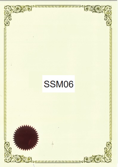 A4 CERTIFICATE PAPER WITH COMMON SEAL SSM06
