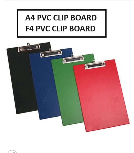 A4 PVC CLIP BOARD