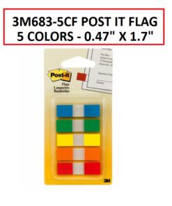 3M683-5CF POST IT FLAG 0.47" X 1.7"