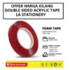 DOUBLE SIDED CLEAR ACRYLIC TAPE