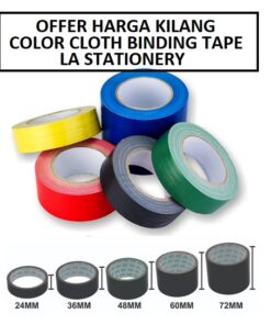 COLOR CLOTH BINDING TAPE