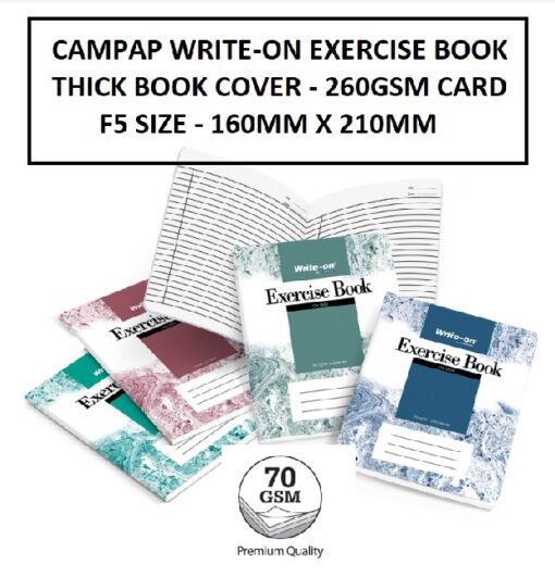 CAMPAP WRITE-ON EXERCISE BOOK