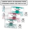 CAMPAP B4 & A3 WRITE-ON DRAWING BLOCK