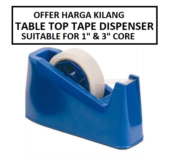 Weiweiguan Desk Tape Dispenser Non-skid Tape Cutter Holder Portable Tape Dispenser Desktop Tape Stand