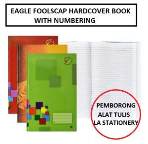 EAGLE FOOLSCAP HARDCOVER BOOK
