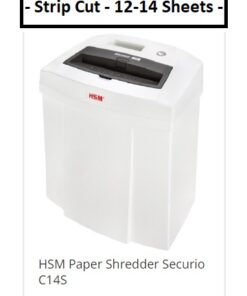 HSM SECURIO C14S PAPER SHREDDER