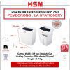 HSM PAPER SHREDDER SECURIO C14S