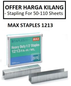 MAX STAPLES BULLET 1213 FA-H 1/2"