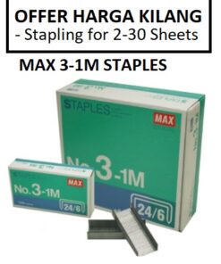 MAX STAPLES 3-1M 24/6