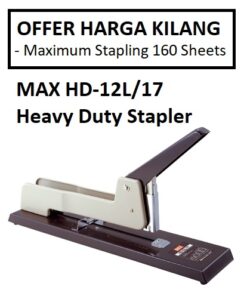 MAX HEAVY DUTY STAPLER HD-12L/17