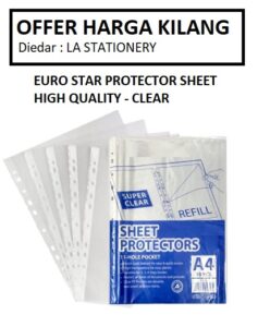 EURO STAR A4 PROTECTOR SHEET