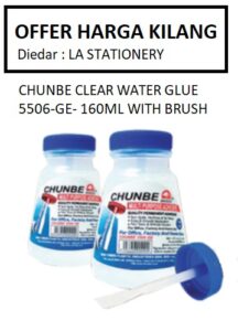 CHUNBE 5506GE 160ML CLEAR WATER GLUE