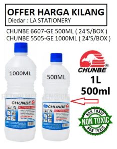 CHUNBE 5505-GE 1000ML CLEAR WATER GLUE