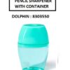DOLPHIN PENCIL SHARPENER WITH CONTAINER
