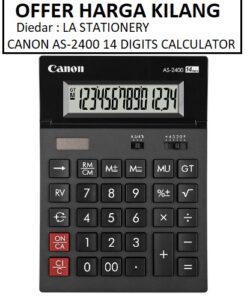 14 DIGITS CALCULATOR CANON AS-2400