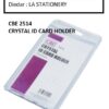 CBE 2514 CRYSTAL ID CARD HOLDER