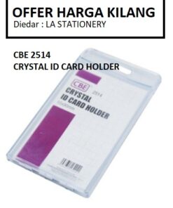 CBE 2514 CRYSTAL ID CARD HOLDER