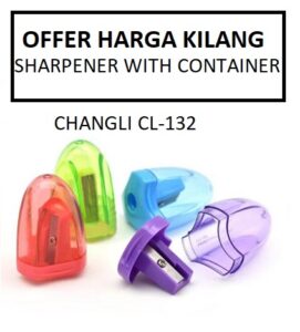 PENCIL SHARPENER WITH CONTAINER CL132