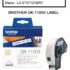 BROTHER DK-11203 WHITE PAPER LABEL ROLL