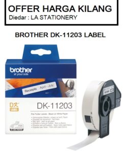 BROTHER DK-11203 WHITE PAPER LABEL ROLL