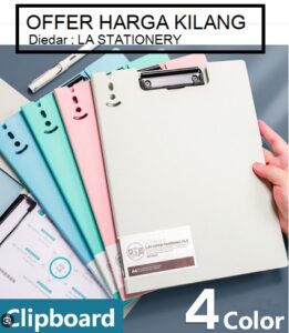A4 CLIP BOARD WITH COVER