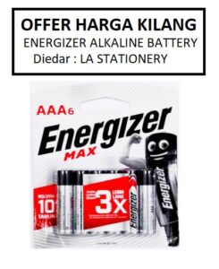 ENERGIZER ALKALINE AAA BATTERY