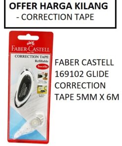 FABER CASTELL 169102 GLIDE CORRECTION TAPE