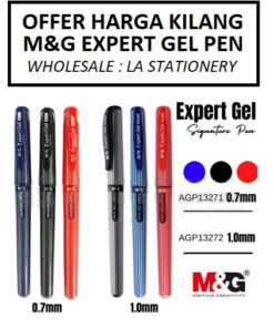 M&G EXPERT GEL PEN AGP13671 0.7MM / AGP13672 1.0MM