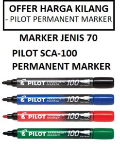PILOT SCA-100 PERMANENT MARKER