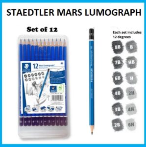 STAEDTLER MARS LUMOGRAPH ART DRAWING PENCIL