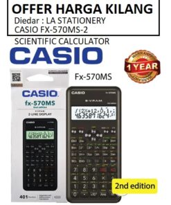 CASIO FX-570MS-2 SCIENTIFIC CALCULATOR