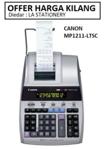 12 DIGITS HEAVY DUTY PRINTING CALCULATOR CANON M1211-LTSC