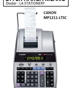 12 DIGITS HEAVY DUTY PRINTING CALCULATOR CANON M1211-LTSC