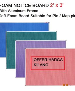 FOAM NOTICE BOARD 2' X 3'