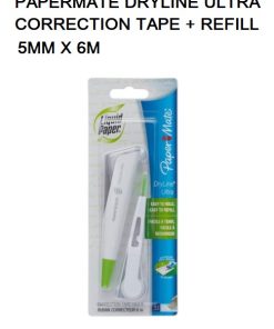 PAPERMATE LIQUID PAPER DRYLINE ULTRA TAPE + REFILL