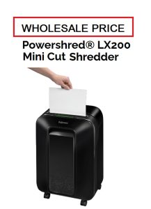 FELLOWES POWERSHRED LX200 PAPER SHREDDER