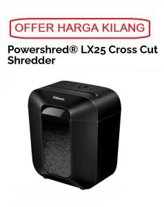 FELLOWES POWERSHRED LX25 PAPER SHREDDER