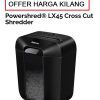 FELLOWES POWERSHRED LX45 PAPER SHREDDER
