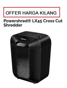 FELLOWES POWERSHRED LX45 PAPER SHREDDER