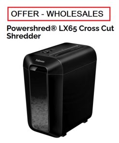 FELLOWES POWERSHRED LX65 PAPER SHREDDER