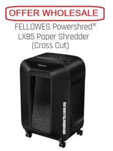 FELLOWES POWERSHRED LX85 PAPER SHREDDER