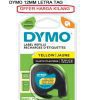 DYMO 91202 12MM PLASTIC YELLOW TAPE